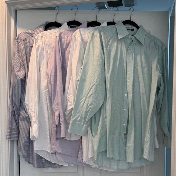 Men's Kirkland Signature Assorted Color Dress Shirts sz 16 1/2 x 32/33 - Picture 1 of 1